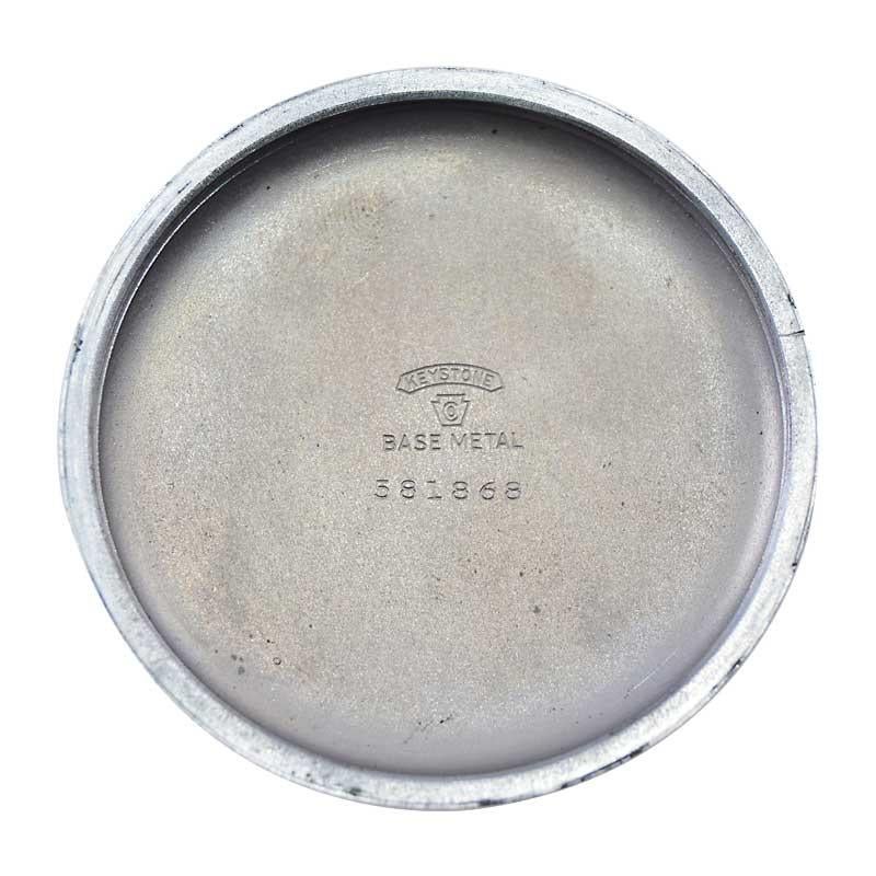 Hamilton Steel Military Timer Open Faced Pocket Watch, circa 1940s 4