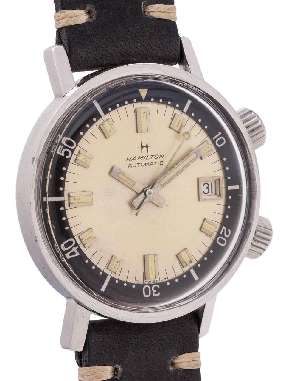 Hamilton Super Compressor Ref# 64040-3 Diver’s, circa 1960s at 1stDibs