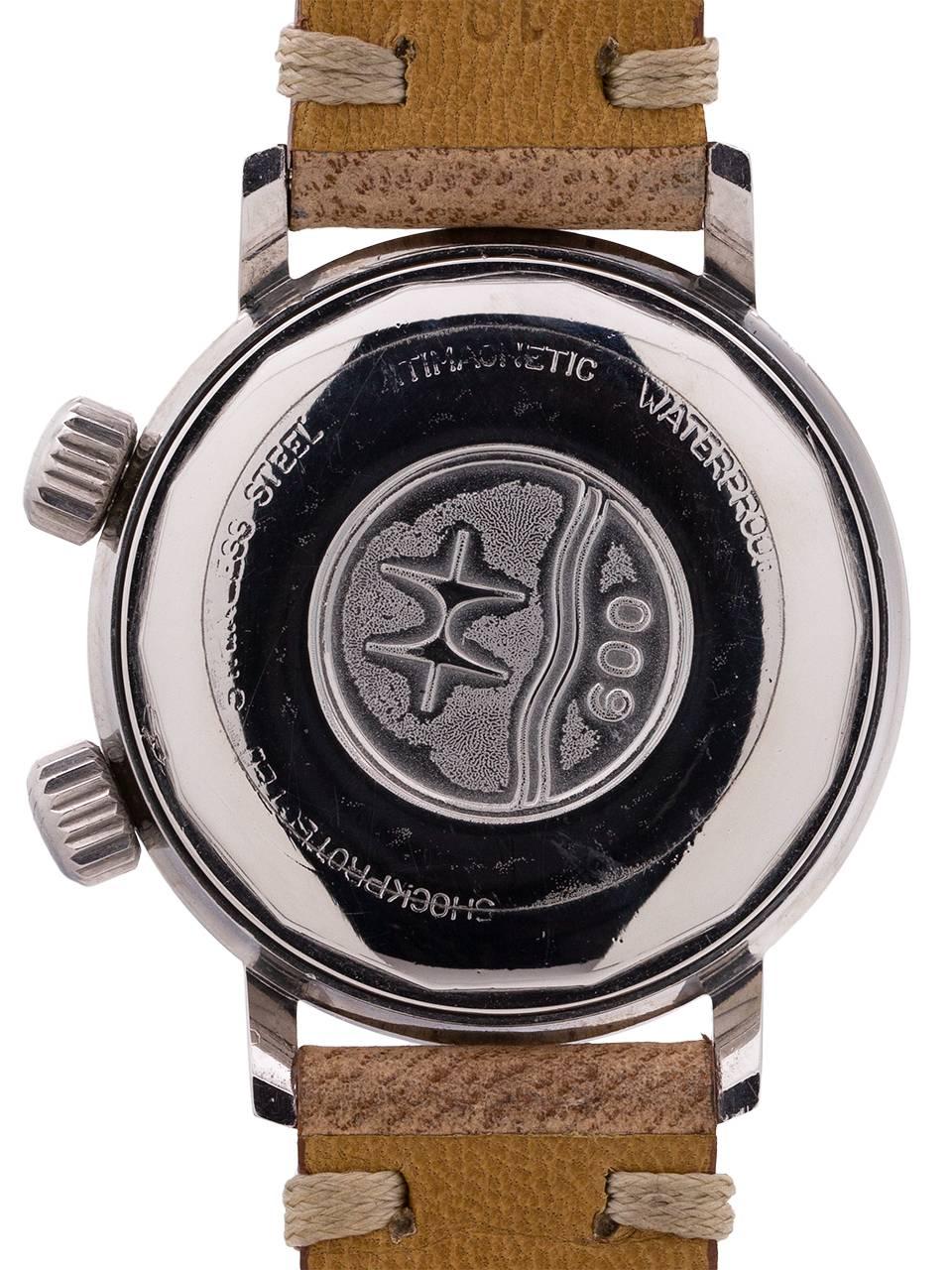 Men's Hamilton Stainless Steel Super Compressor Diver’s Self-Winding Wristwatch
