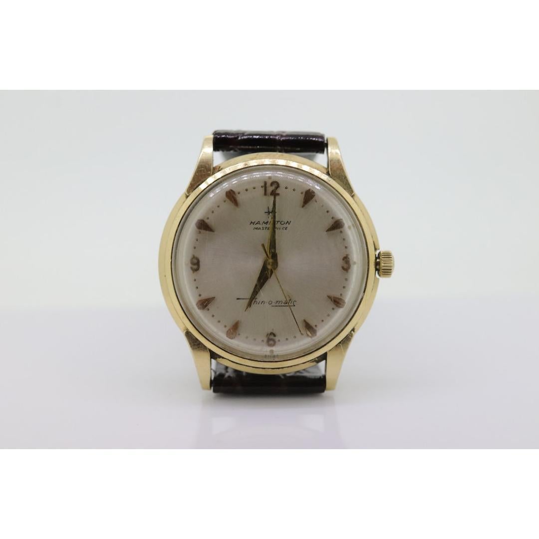 hamilton masterpiece watch 10k