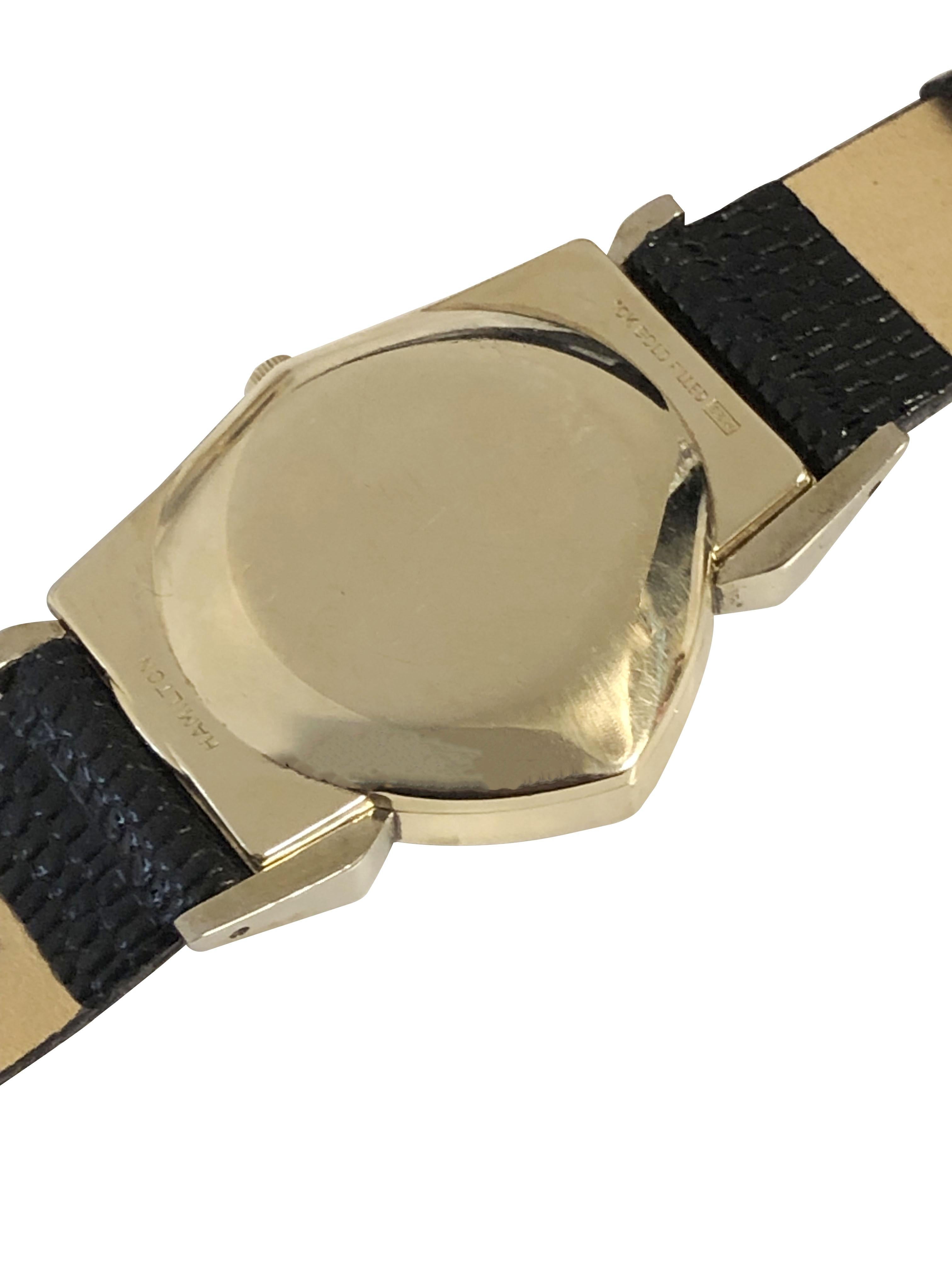 Modernist Hamilton Vintage Pacer Electric Wrist Watch For Sale