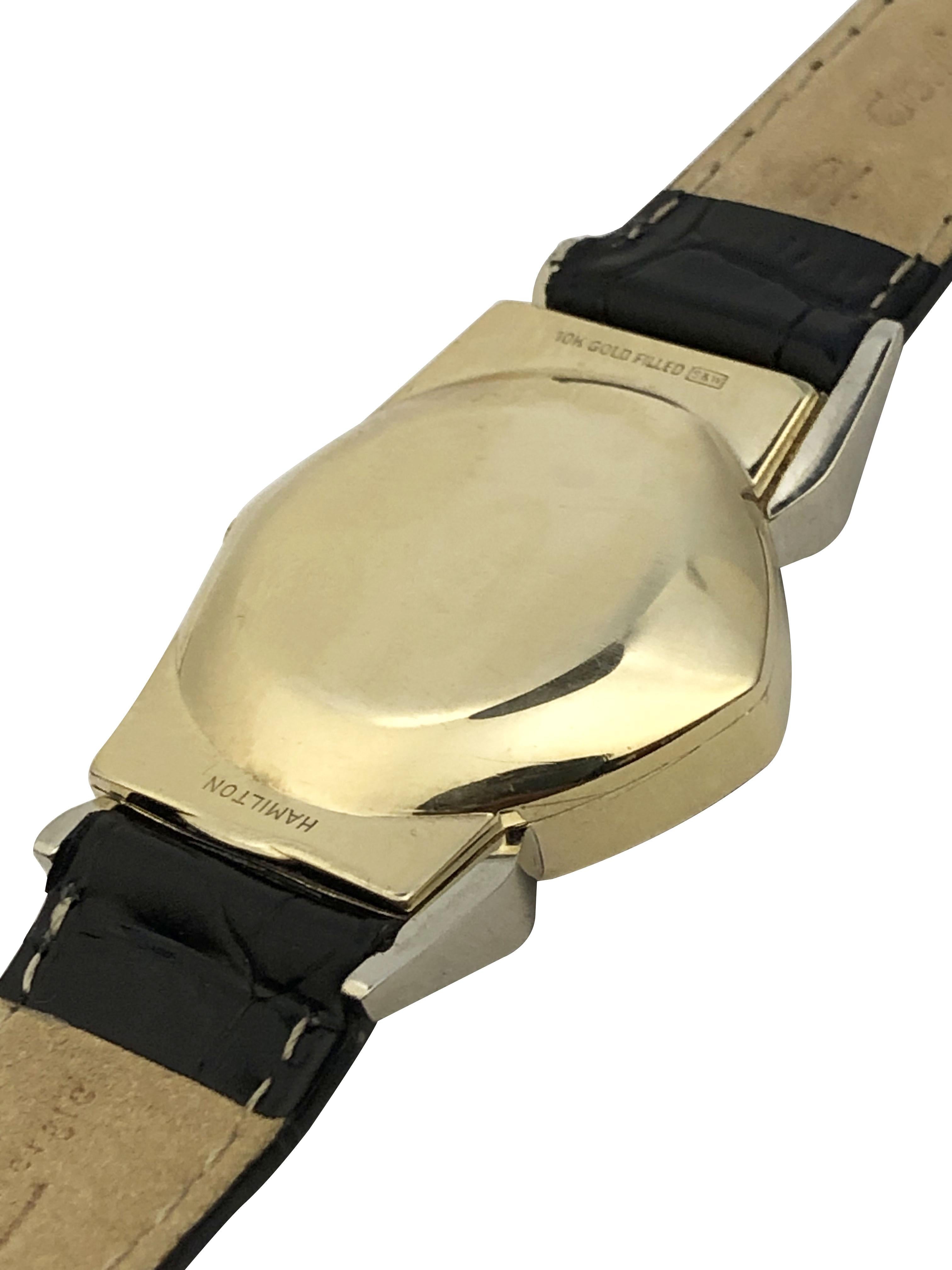 Hamilton Vintage Pacer Electric Wrist Watch In Excellent Condition For Sale In Chicago, IL