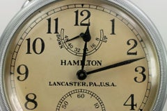 Hamilton Watch Co. Marine Chronometer Deck Watch Model 22