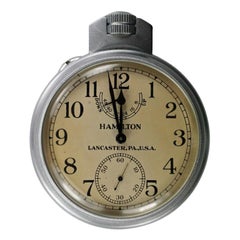 Vintage Hamilton Watch Co. Marine Chronometer Deck Watch Model 22