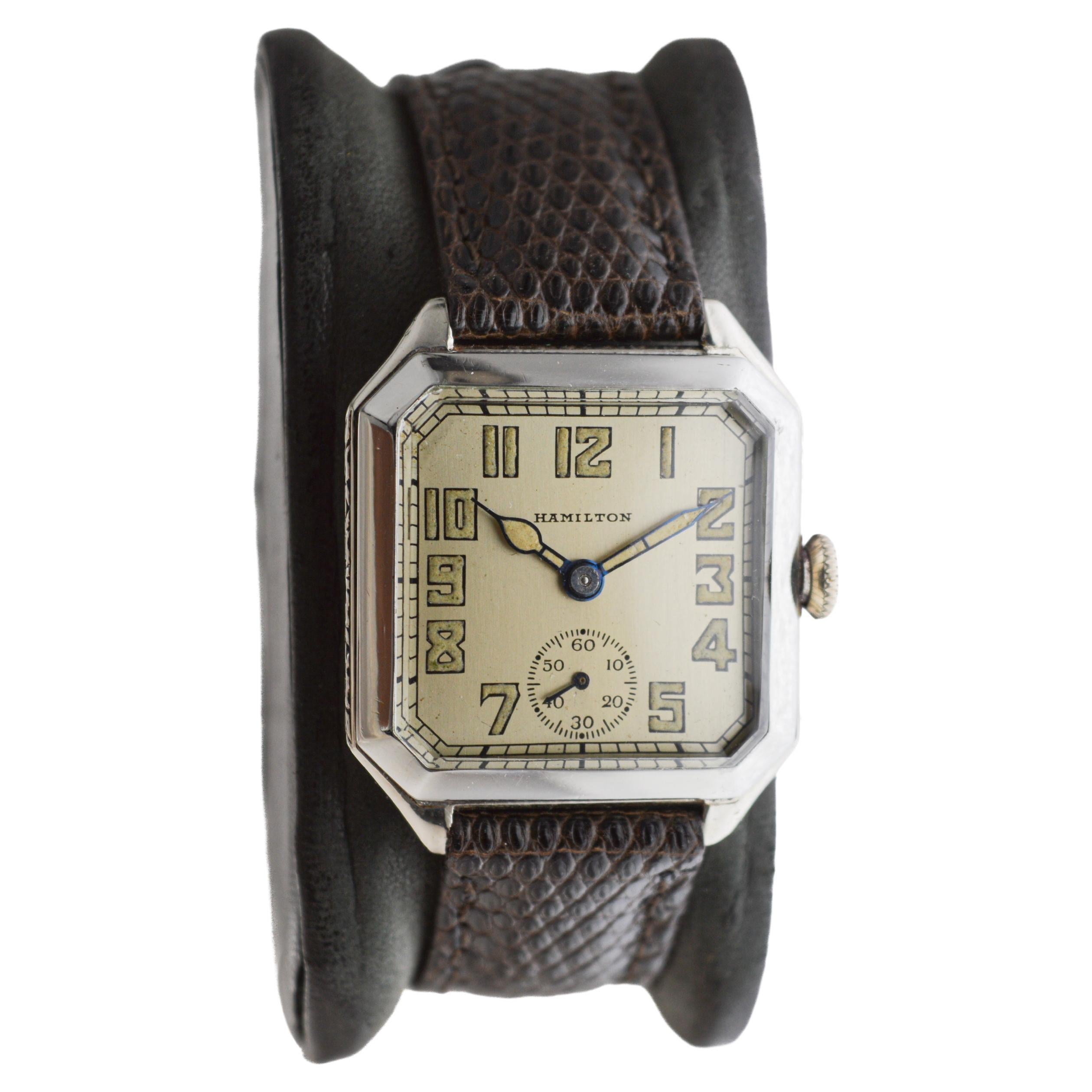 hamilton art deco watch