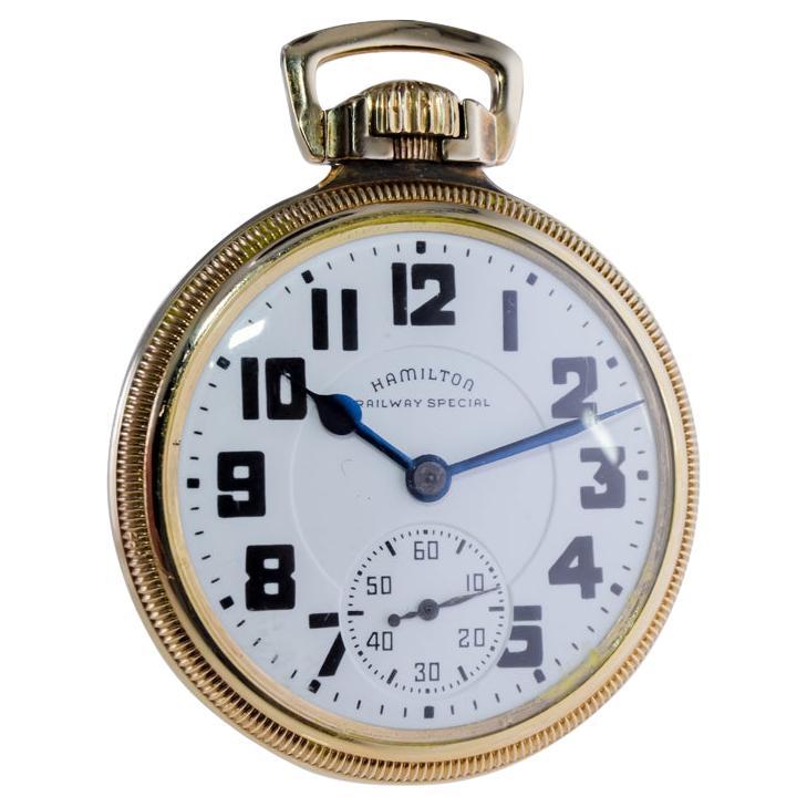 hamilton railway special pocket watch value