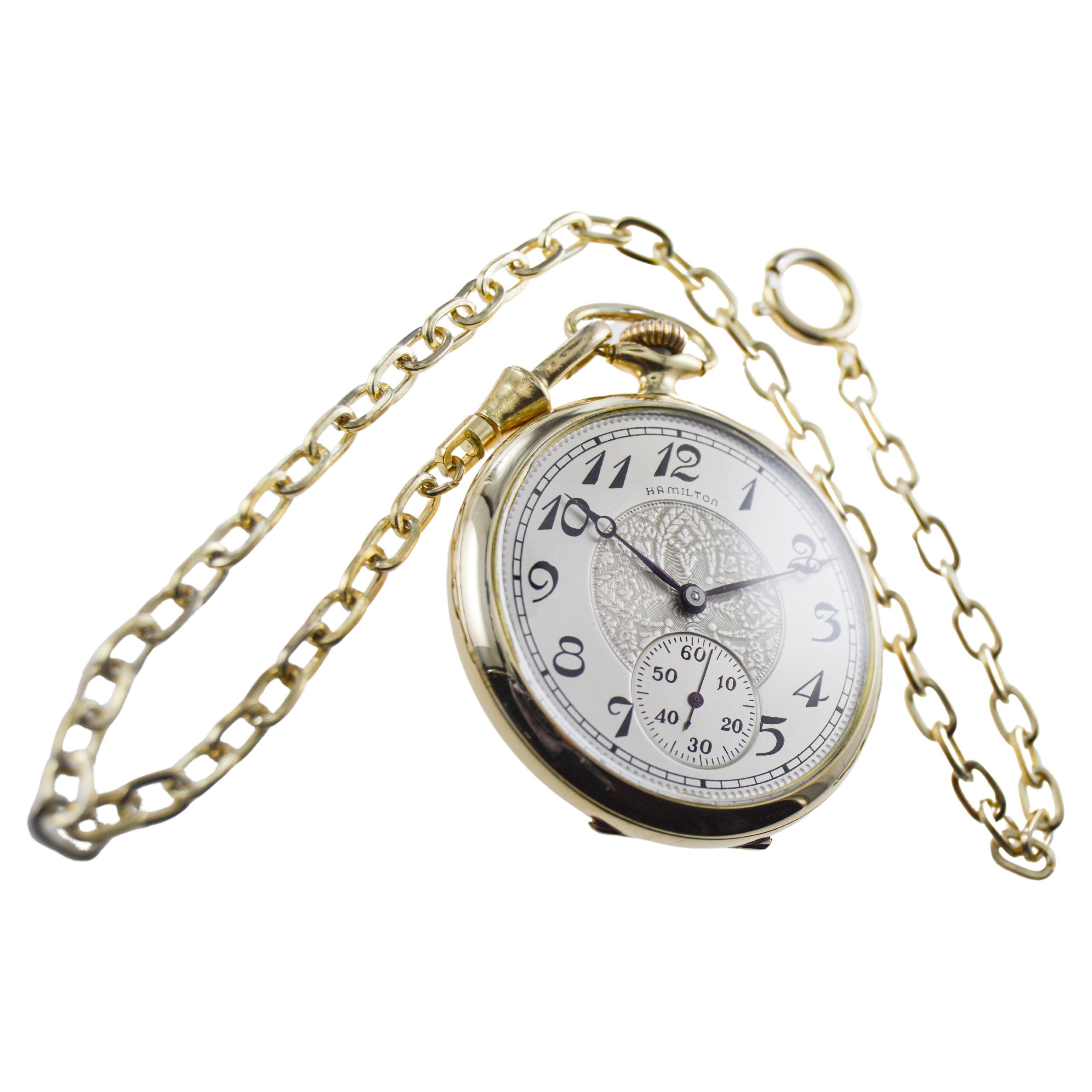 how to open a hamilton pocket watch