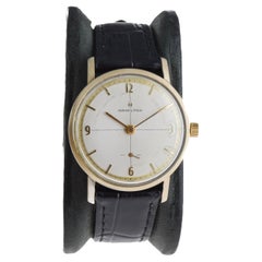 Used Hamilton Yellow Gold Filled Round Dress Watch with Original Dial 1950's