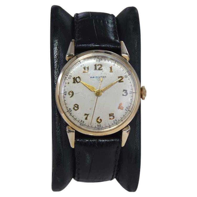 Hamilton Display Back Hamilton Brass Pocket Watch with Display Back For Sale at 1stDibs ...
