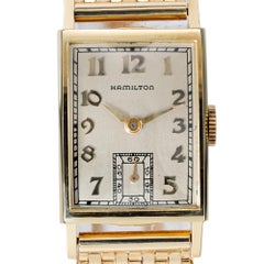 Hamilton Yellow Gold Wristwatch