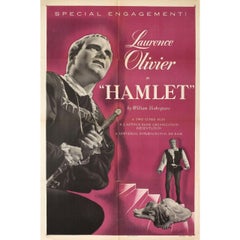 Hamlet R1953 US One Sheet Film Poster