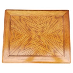 Hammary Fine Furniture Bookmatched Top Side Table, Circa 1970s