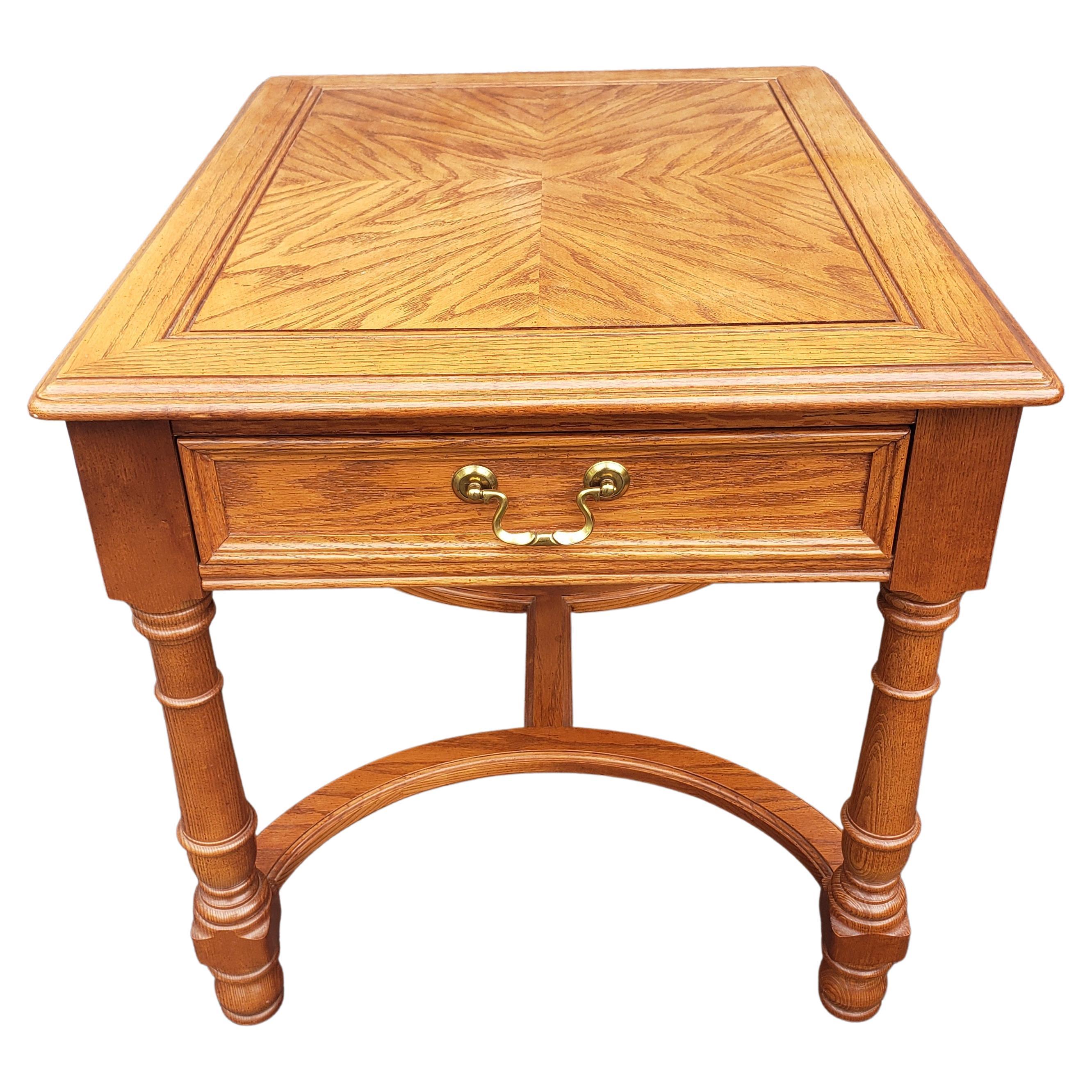 hammary end tables vintage