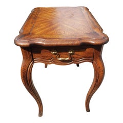 Vintage Hammary Furniture Dark Oak Side Table