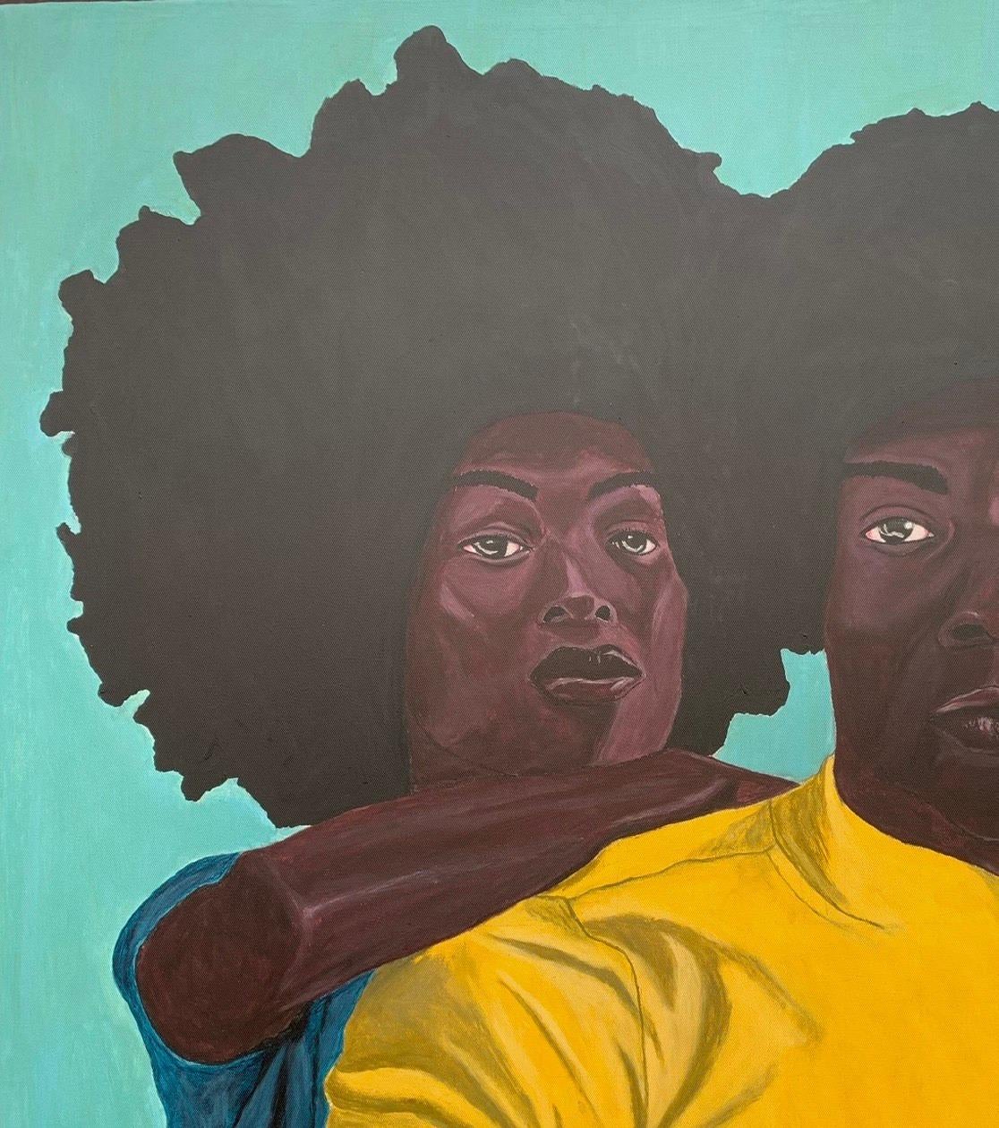immer und ewig – Painting von Hammed Olayanju