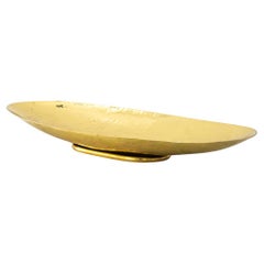 Ciotola in ottone martellato del 1950 circa