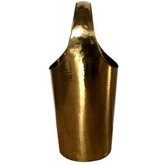 Hammered Brass Italian Umbrella Stand
