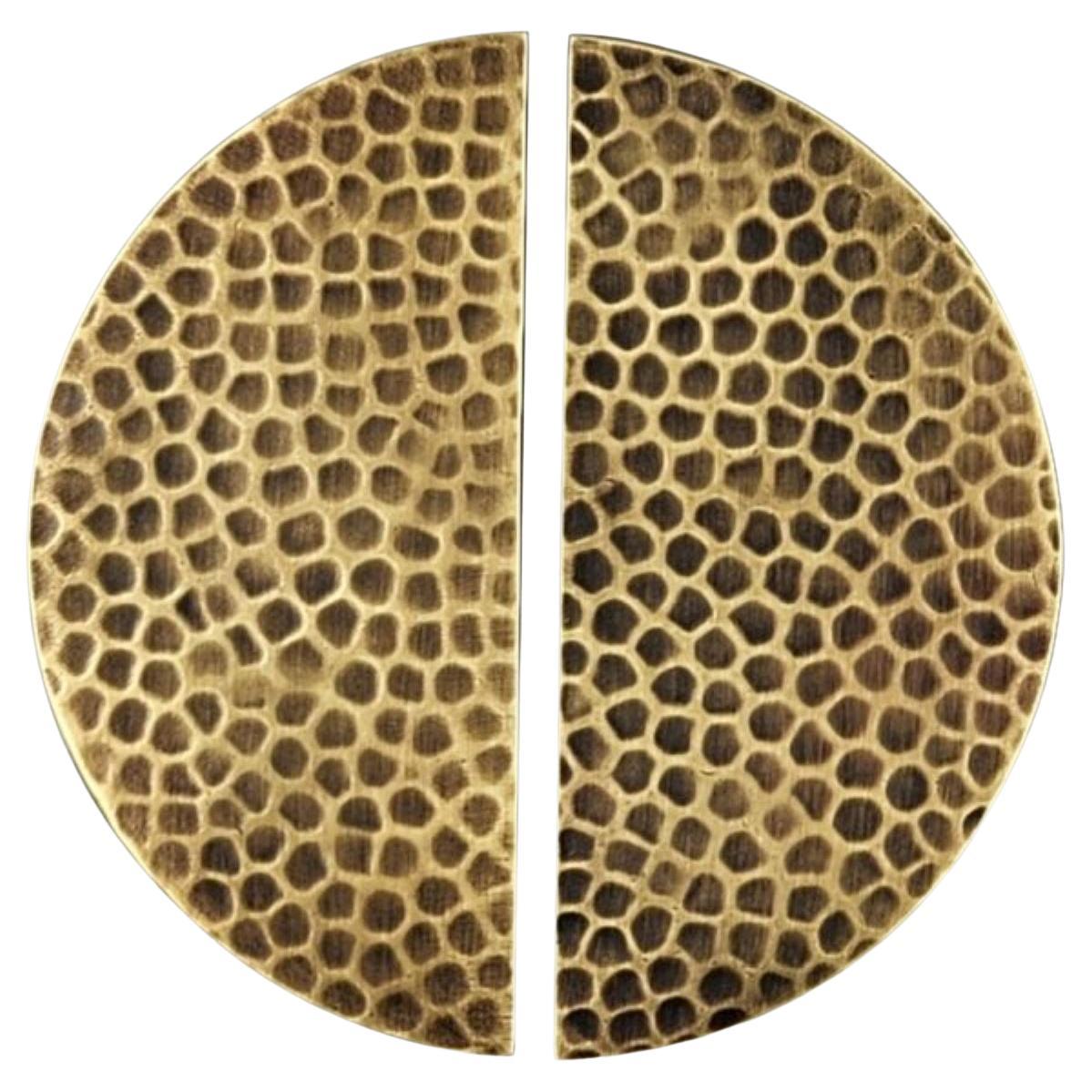 Poignée de tirage en laiton Hammer ø 30 cm en vente