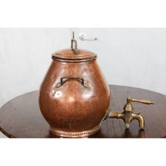 Hammered Copper Dutch Samovar