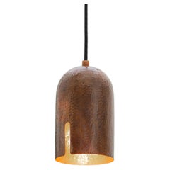Hammered Copper Pendant Lamp Model T1