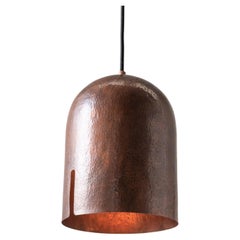 Hammered Copper Pendant Lamp Model T2