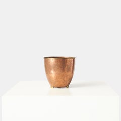 Hammered Copper Pot by Karl Hagenauer