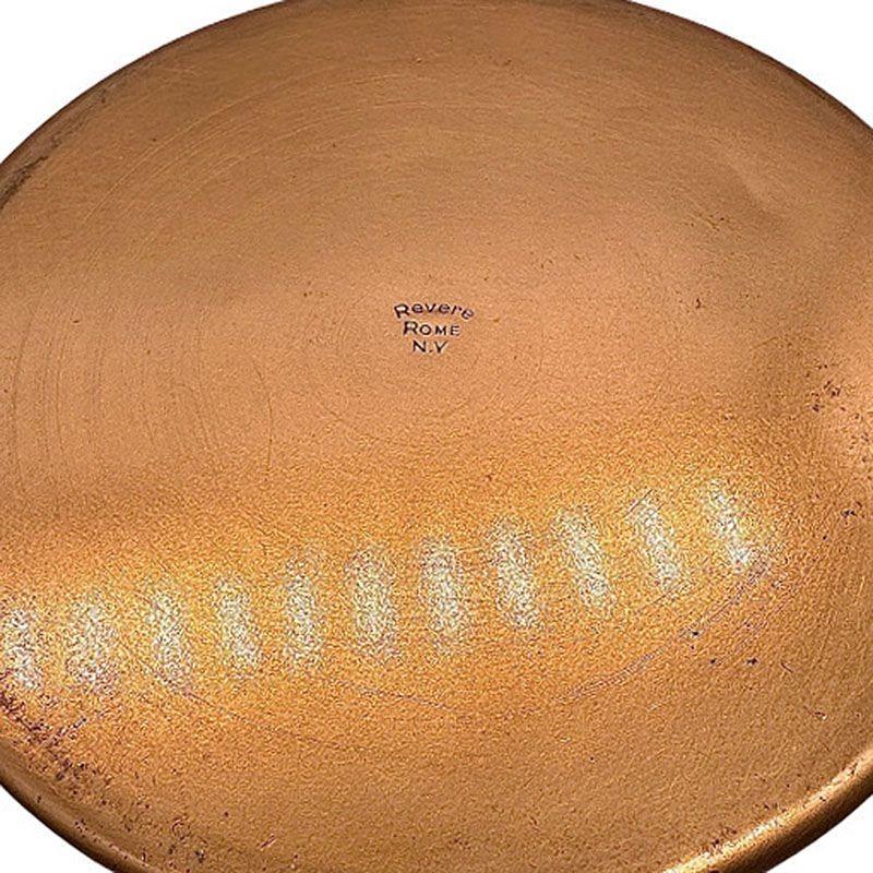 Hammered Copper Tin Lined Humidor w/ Bakelite Handles by Revere For Sale 1