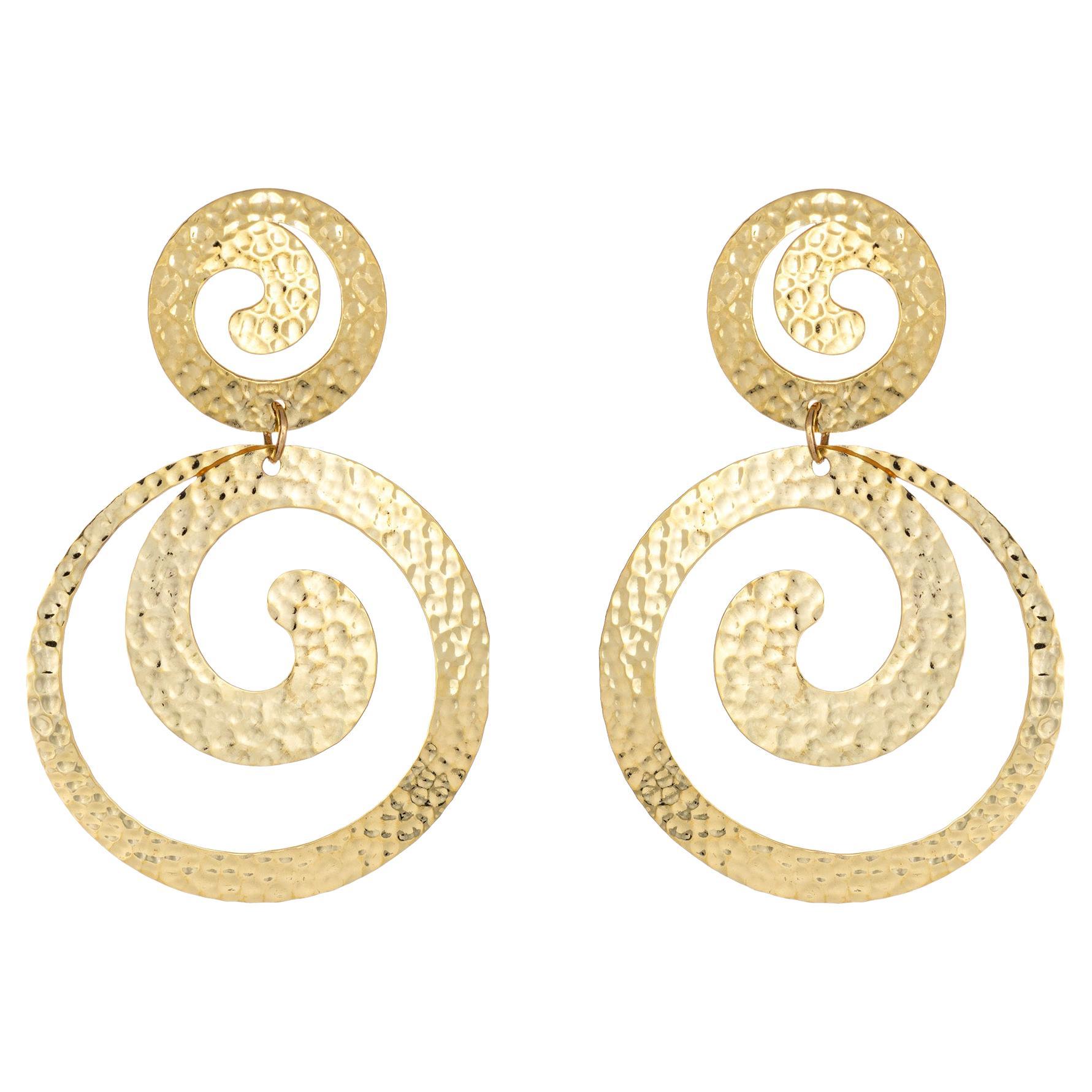 Pomellato Nudo Earrings Amethyst Diamond 18 Karat Gold Estate Fine