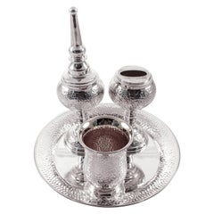 Hammered Havdallah 4-Piece Set