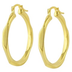 Hammered Hoops