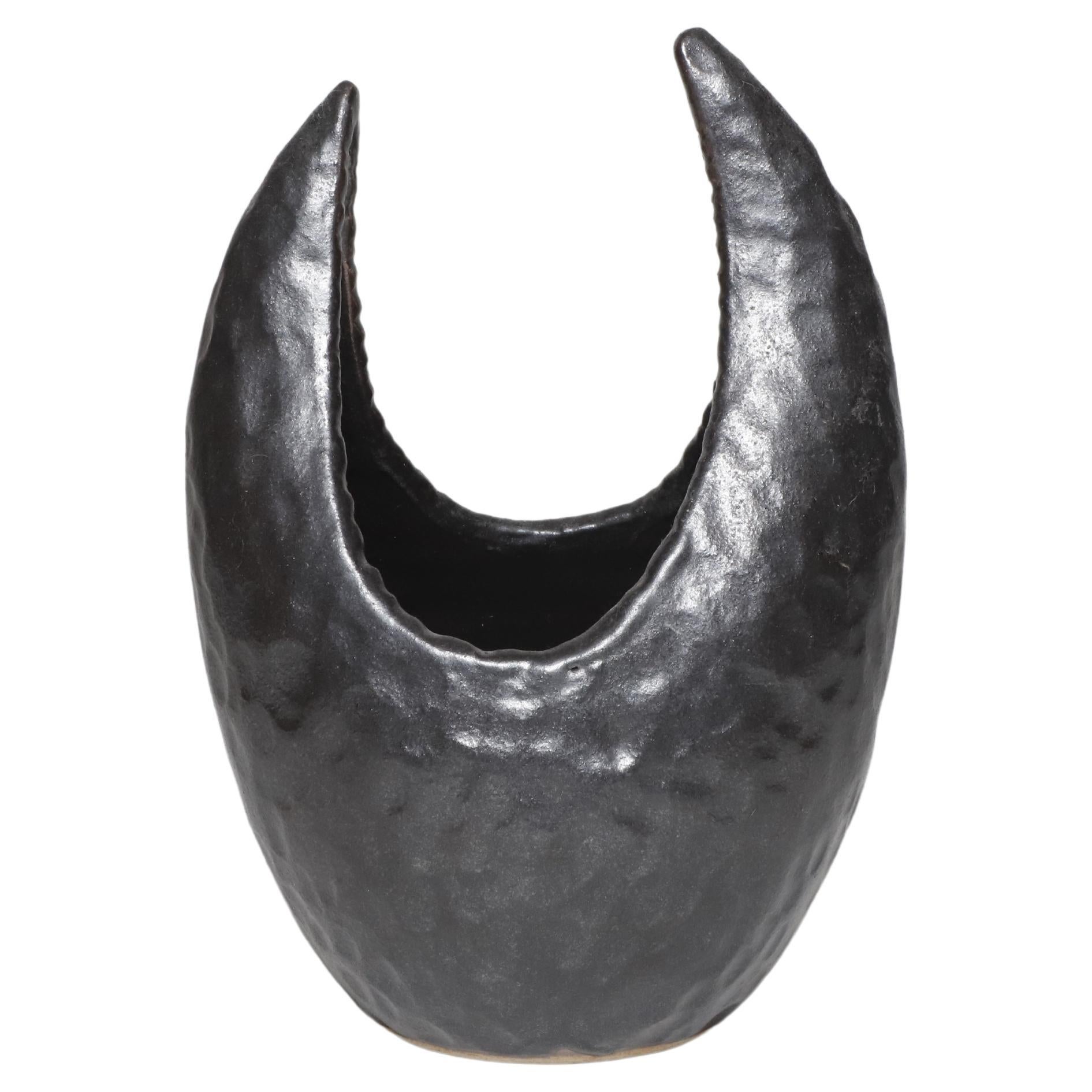Hammered Metal Decorative Bowl For Sale