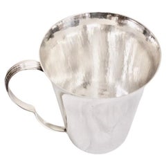 Hammered Silver Tankard By H G Murphy Dated 1934 Assayed In London