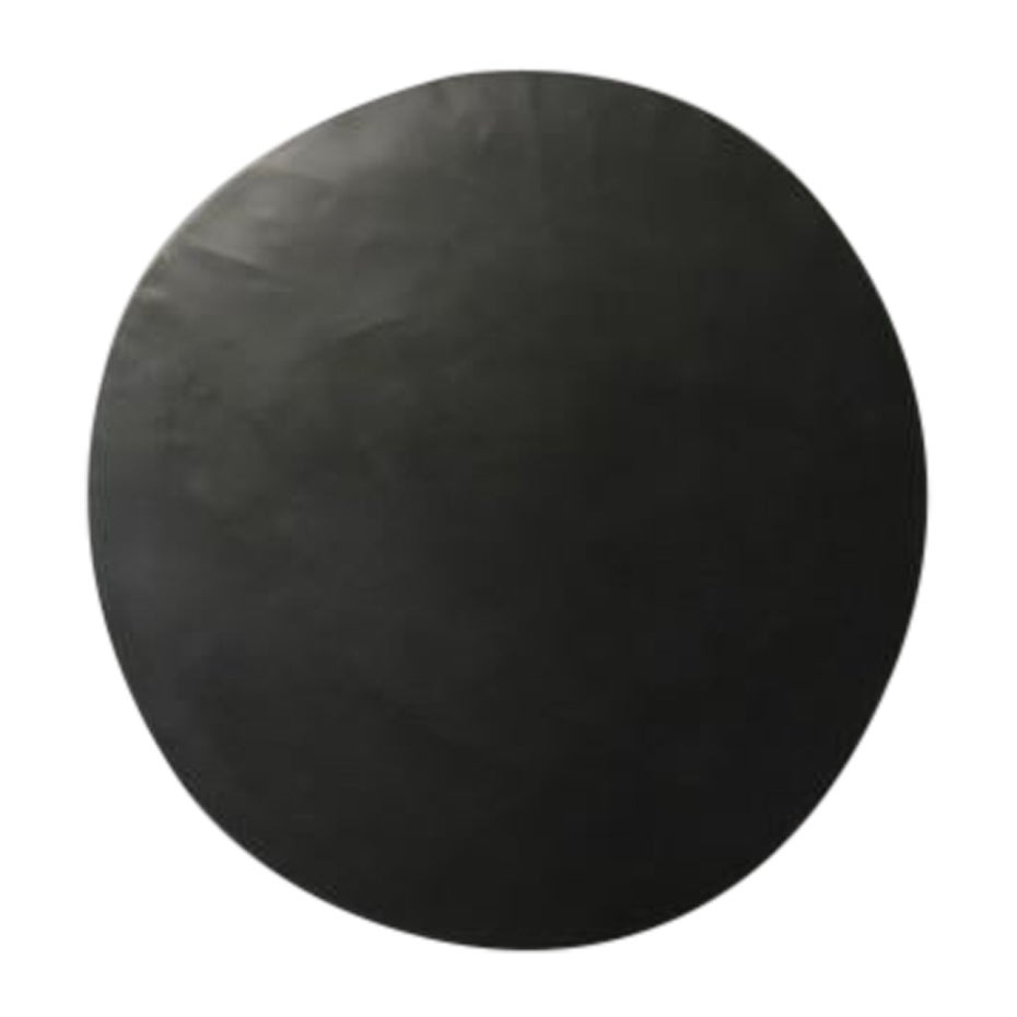 Hammered Steel Orb Wall Sculpture