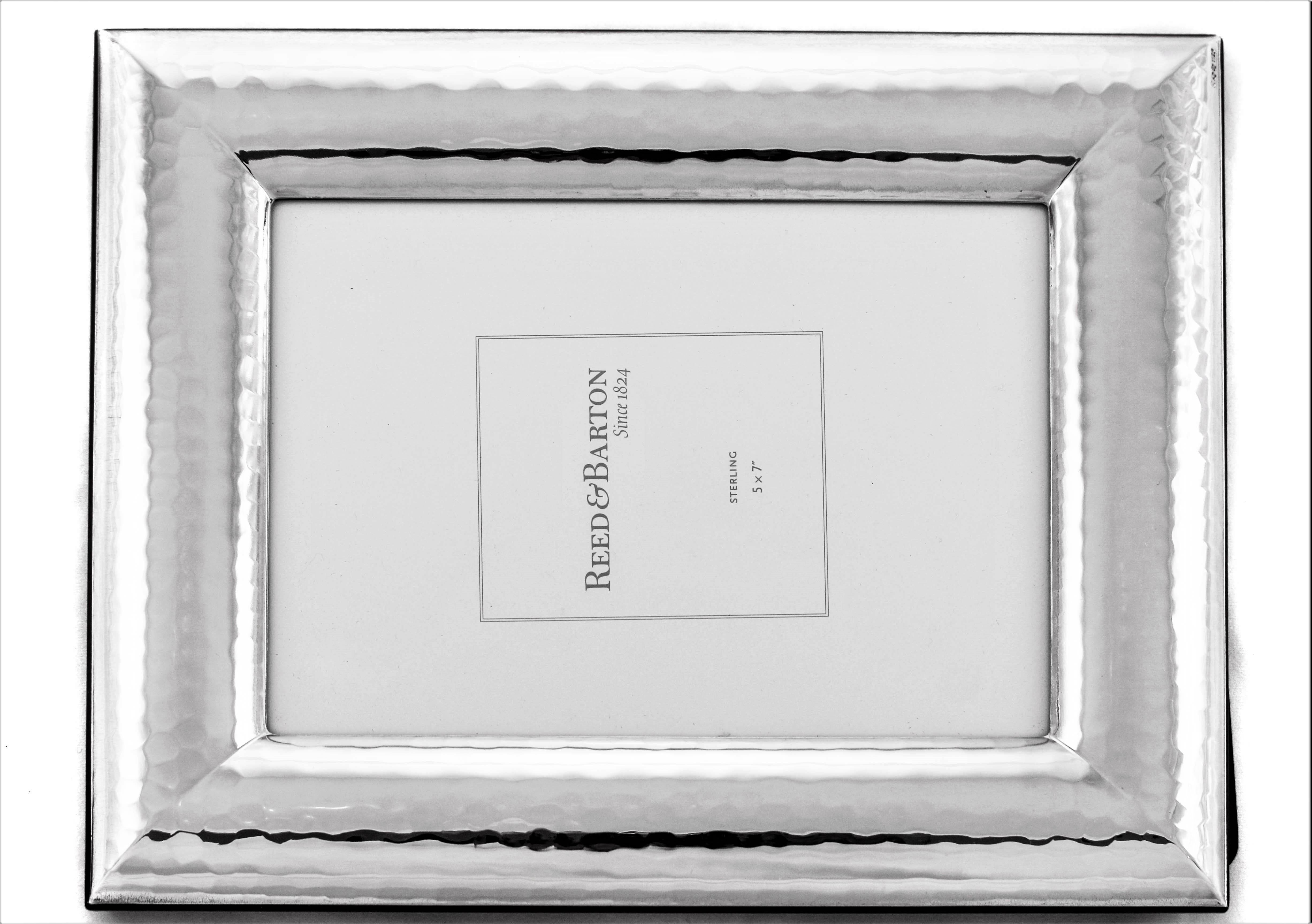 Love sterling frames but hate polishing them? No worries, these picture frames are tarnish resistant and will stay looking gorgeous. A modern hammered motif looks great in any room or decor. Photos are the nicest way to personalize a room. This