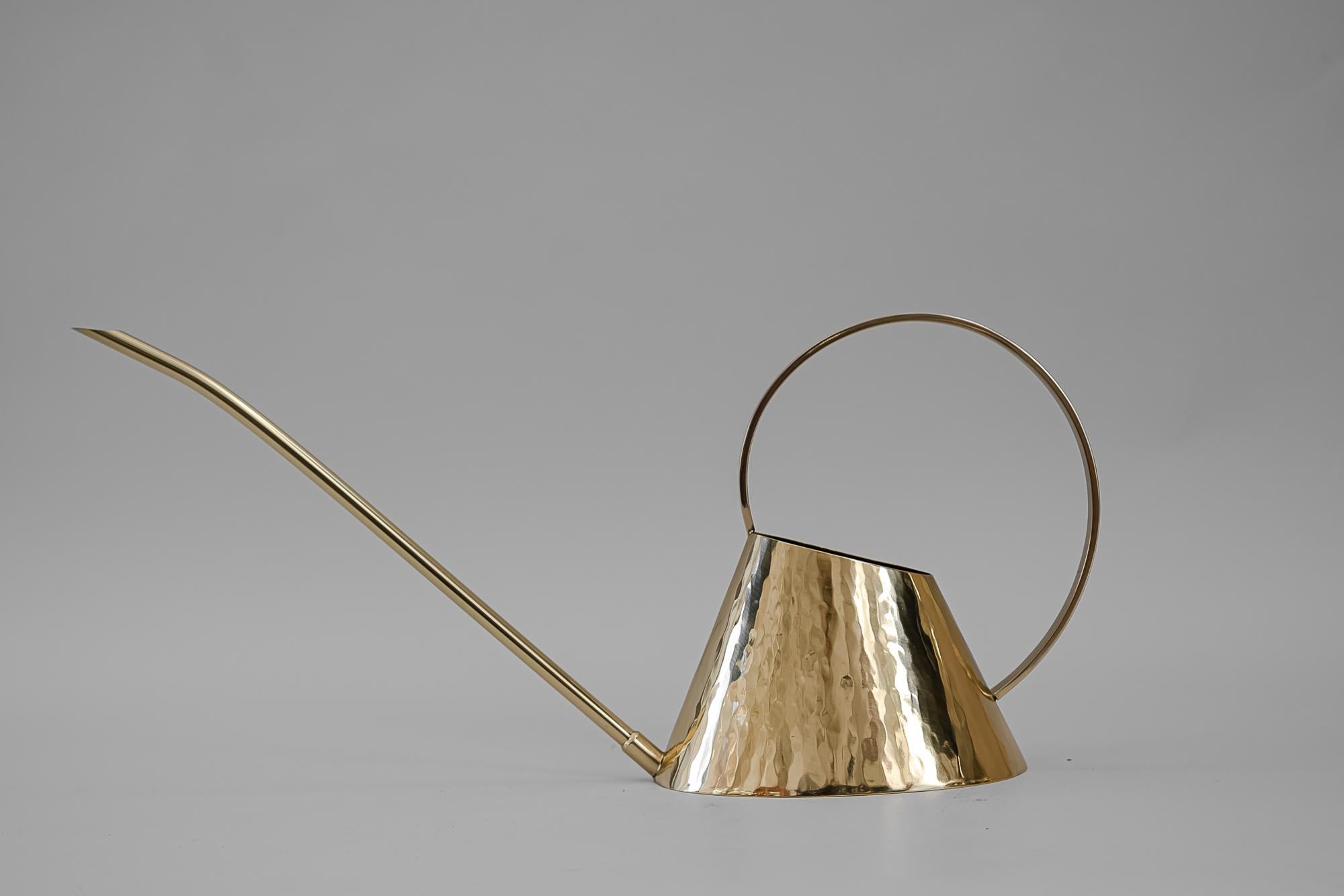 Mid-Century Modern Hammered Watering Can, circa 1950s