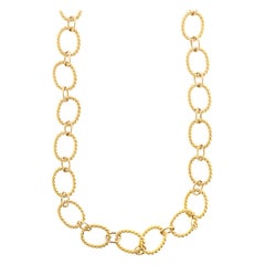 Hammerman Bros. 14 Karat Yellow Gold Necklace