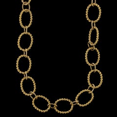 Hammerman Bros. 14 Karat Yellow Gold Necklace