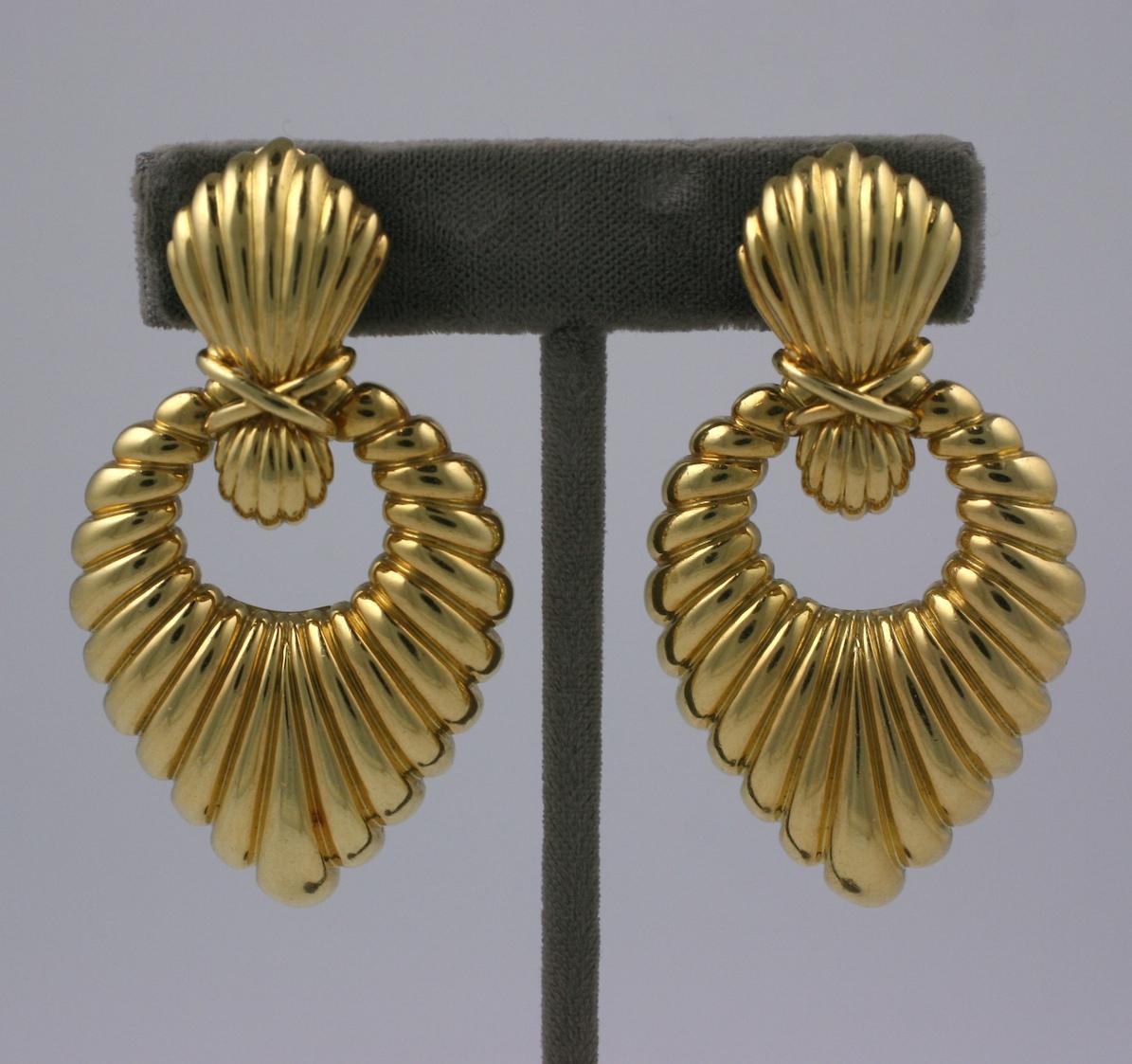 zara shell earrings