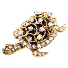 Hammerman Bros. Tortue Brooche