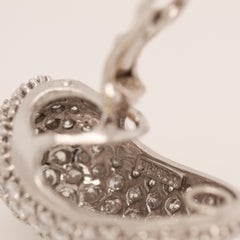Hammerman Brothers 15 Carat Diamonds Platinum Drop Earrings