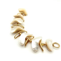 Hammerman Brothers 18K Mother of Pearl Bracelet