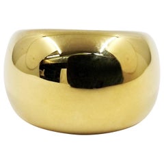 Hammerman Brothers Heavy Domed Gold Ring