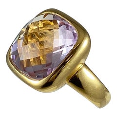 Hammerman Brothers Pink Amethyst Ring