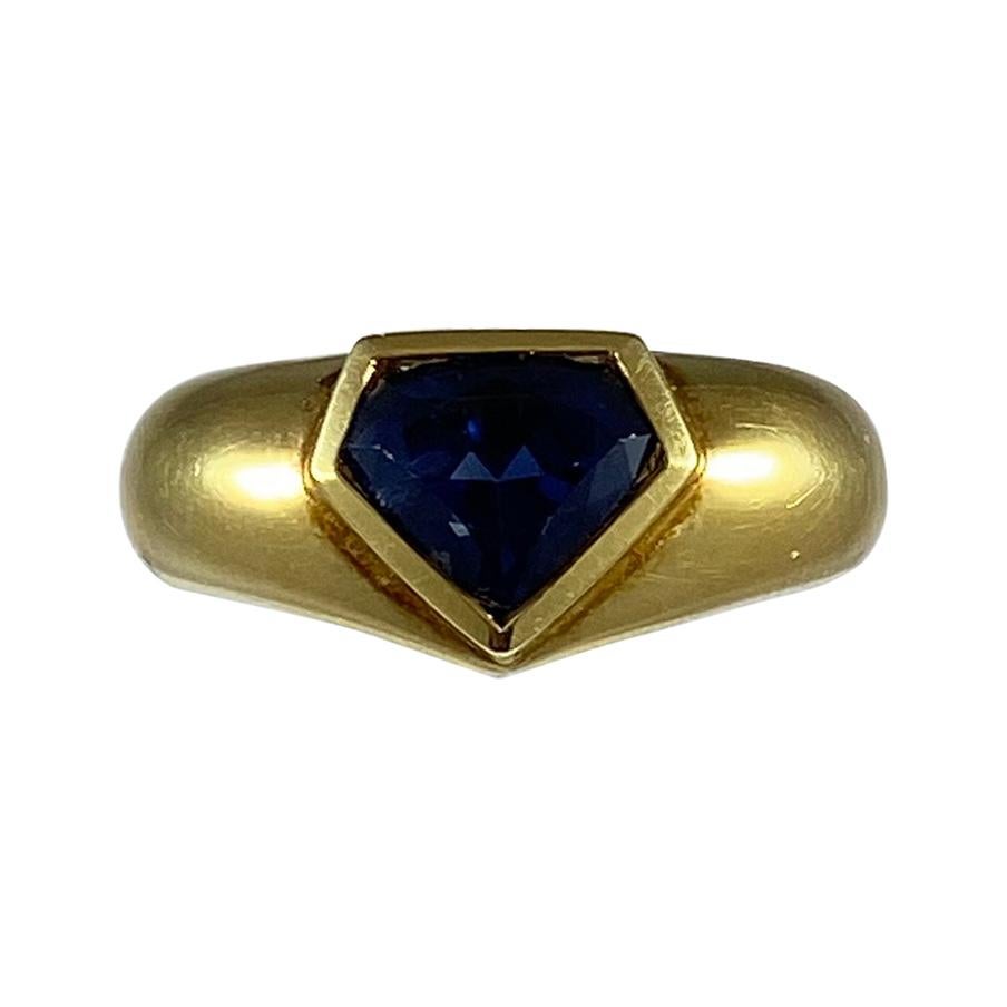 Hammerman Brothers Sapphire Kite Ring For Sale