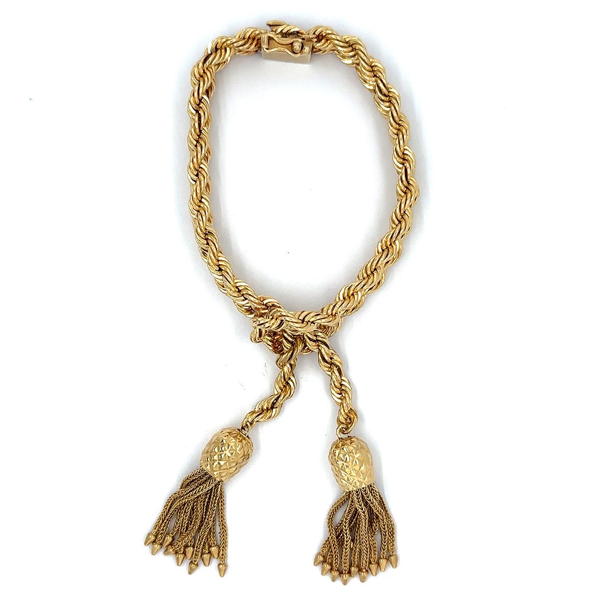 Women's or Men's Hammerman Brothers Tassel Bracelet