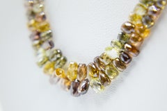 Hammerman Brothers Vintage 50 Carat Diamond Briolette Necklace