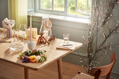 Hammershøi Candle Holder Round White