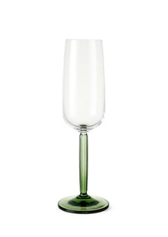 Hammershøi Champagne Glass Green 2 Pcs, 8.1 Oz