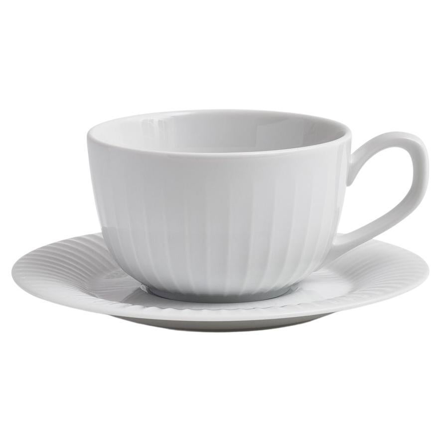 Hammershøi Coffee Cup with Matching Saucer White 8.5 Oz For Sale at 1stDibs