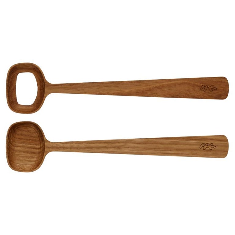 Hammershøi Salad Serving Set Oak For Sale at 1stDibs